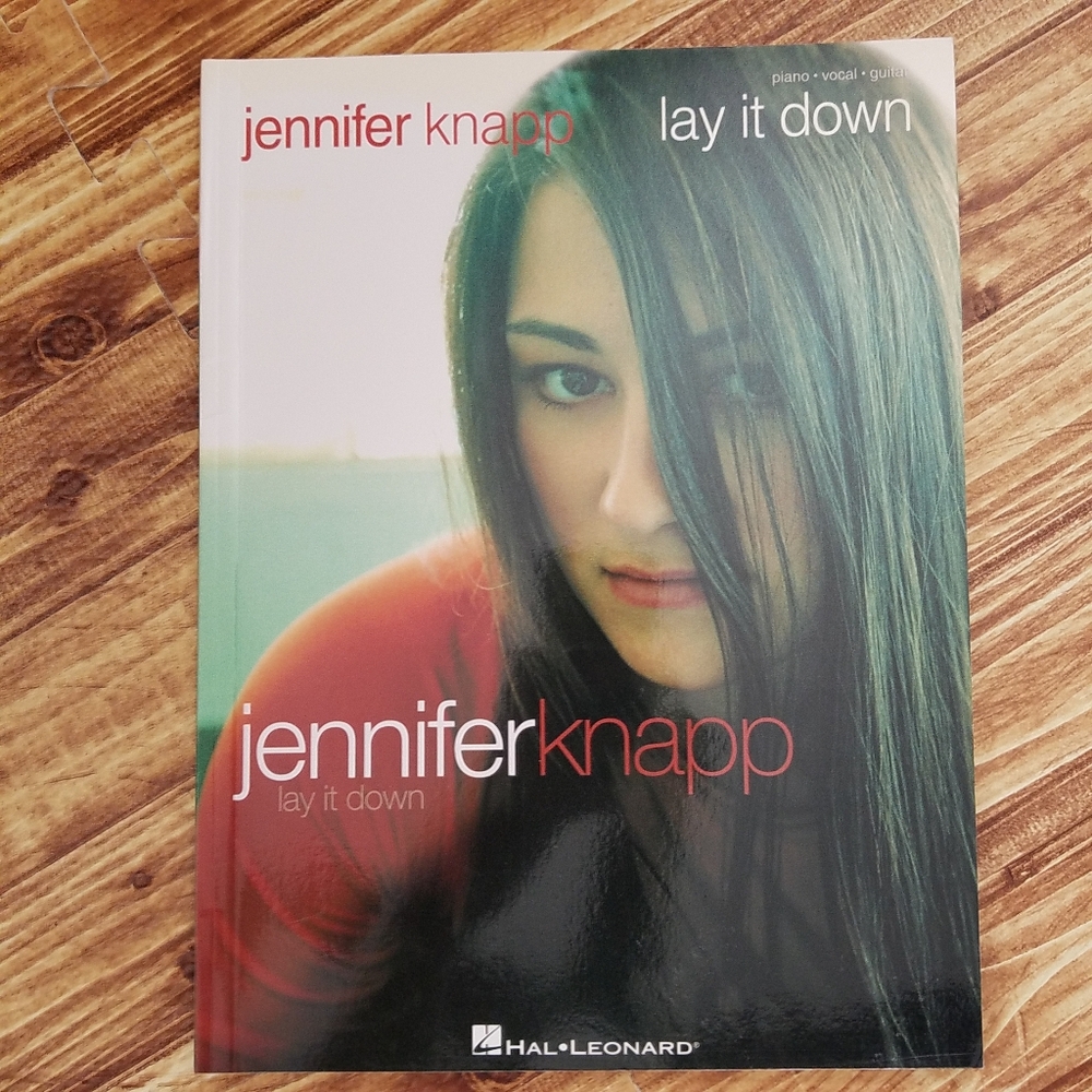 Jennifer Knapp "Lay It Down" Songbook Sheet Music Hal Leonard Piano/Guitar/Vocal